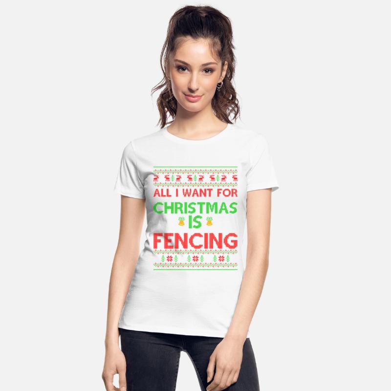 All I Want For Christmas Is Fencing Ugly Christmas