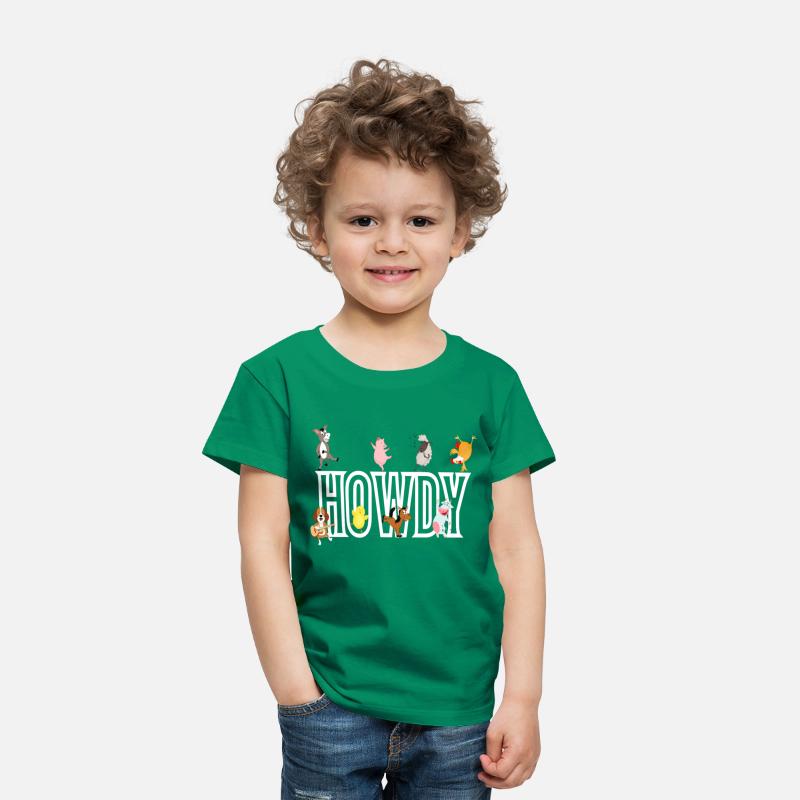 Barn Animal Howdy Party - White