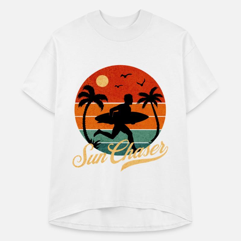 Beach Summer Vacation - Retro Sun Chaser