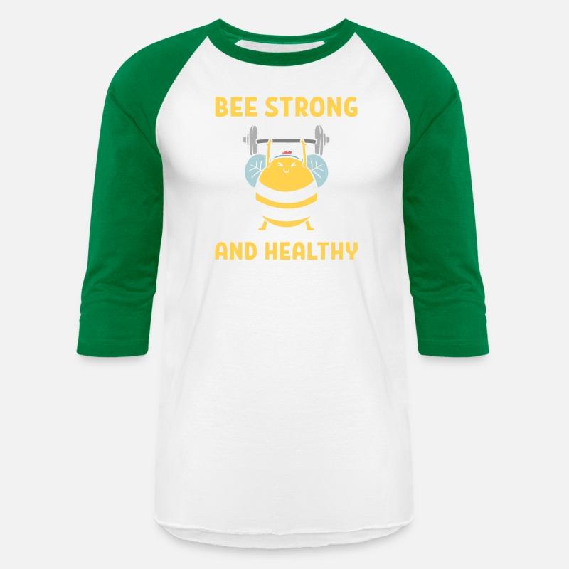 Bee Strong And Healthy Weightlifter