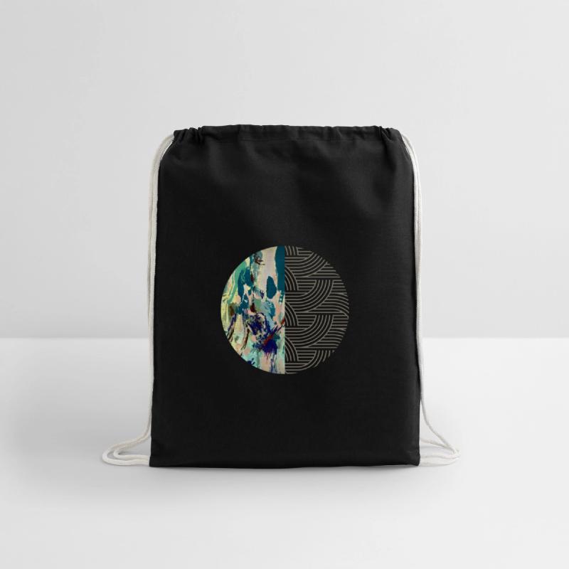 Beige Organic Duality Minimalist Abstract Geometry