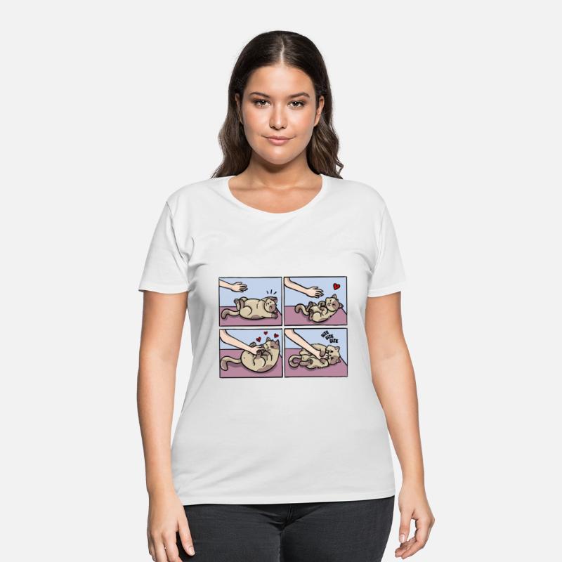 Bite Belly Rub Pet Owner Kitten Lover Cute Fluffy