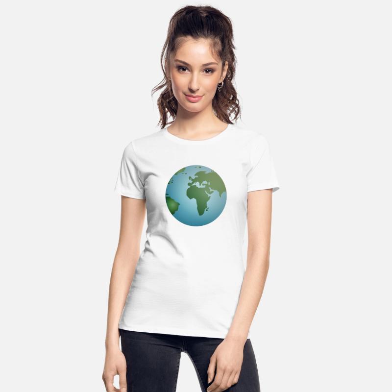 blue planet earth with green continents