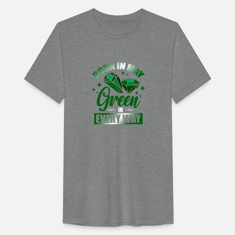 Born In May Green Emerald Birthstone Gemstone