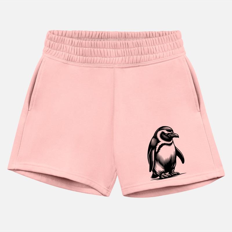 Clever Little Kids Penguin Tattoo Style