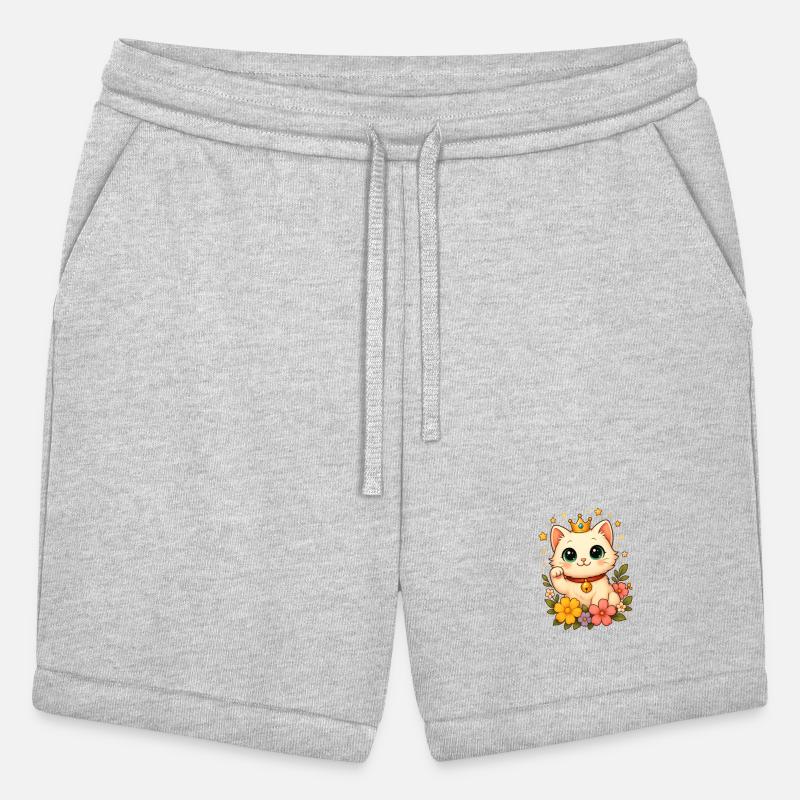 Cute Lucky Cat with Crown – Kawaii Fortune Kitty D