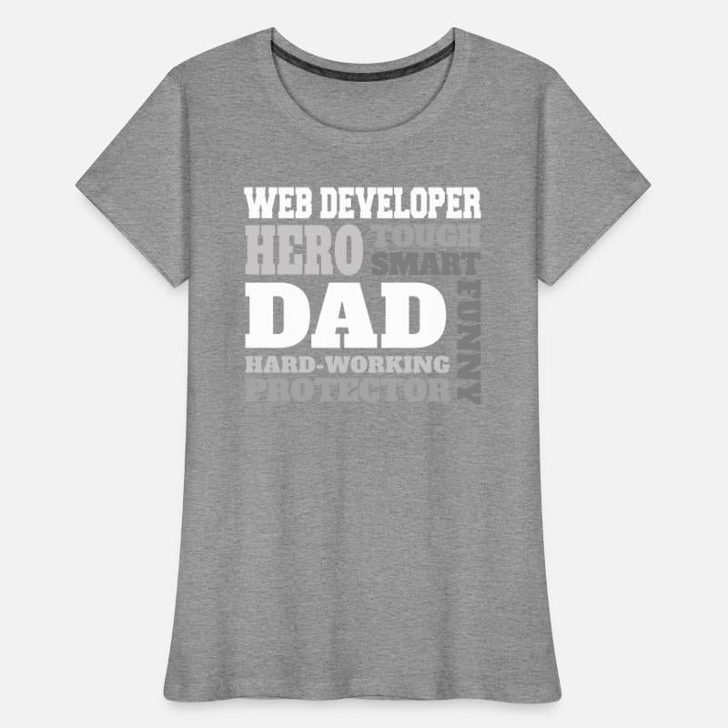 Daddy job funny Quote Dad Web Developer