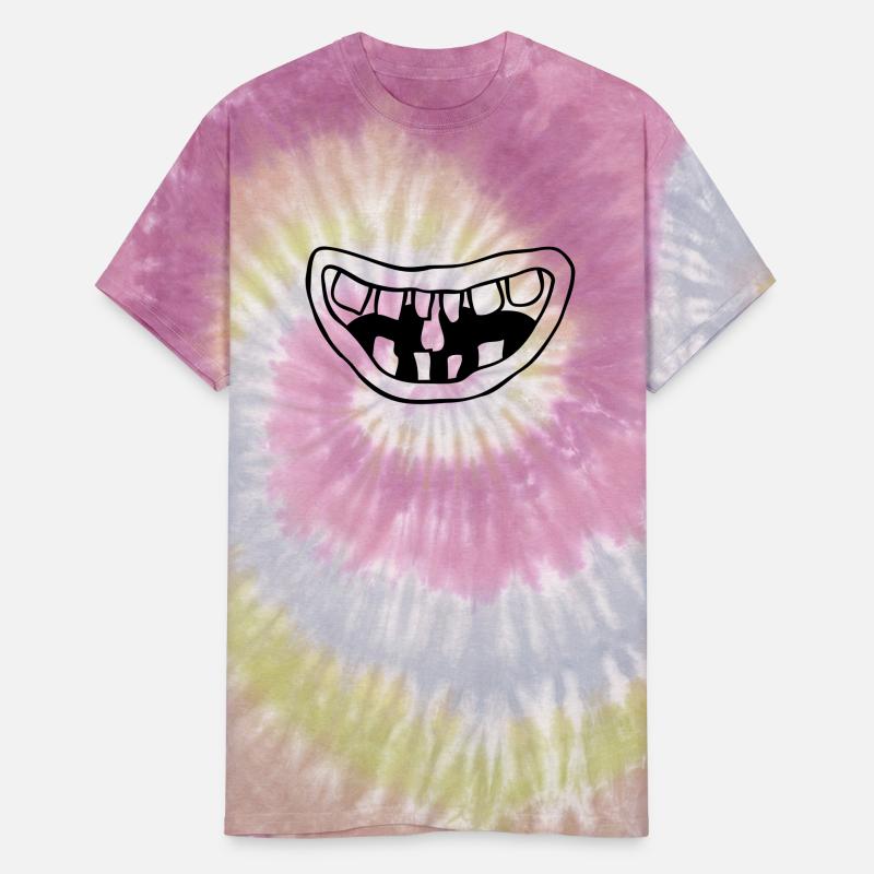 design laughing monster mouth