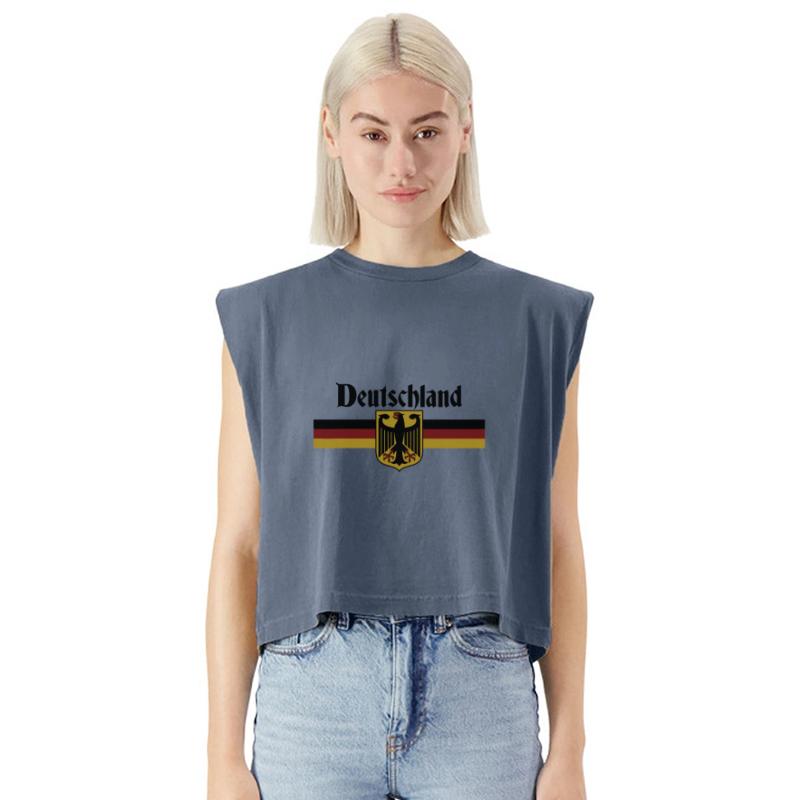 DEUTSCHLAND Germany Flag Coat of Arms Eagle Banner