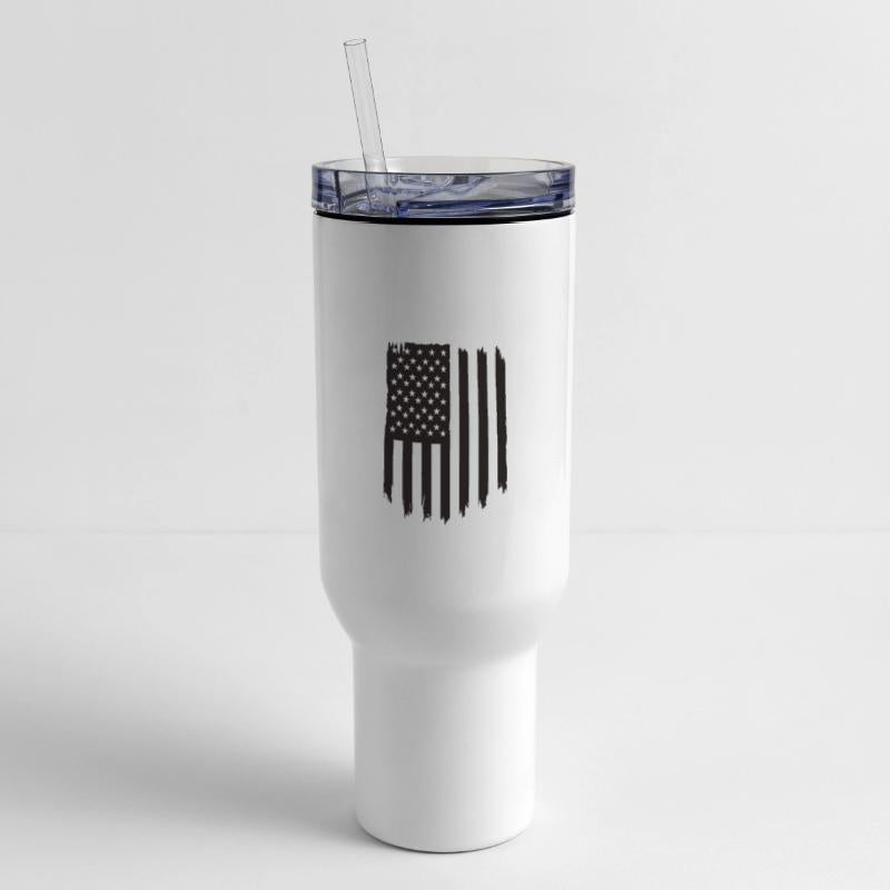 Eagle With American Flag