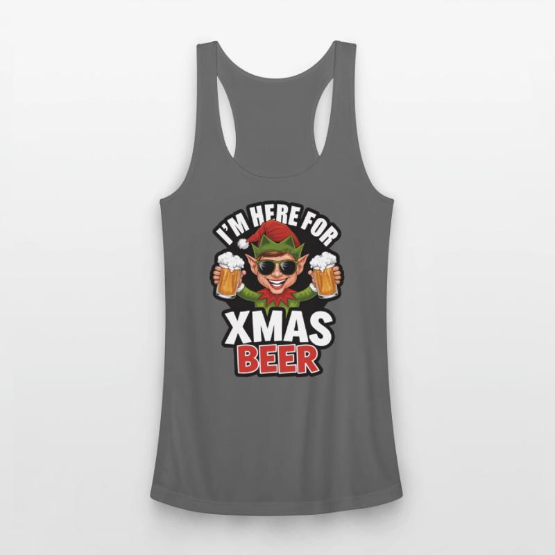 Elf Xmas Beer Christmas Saying Quote