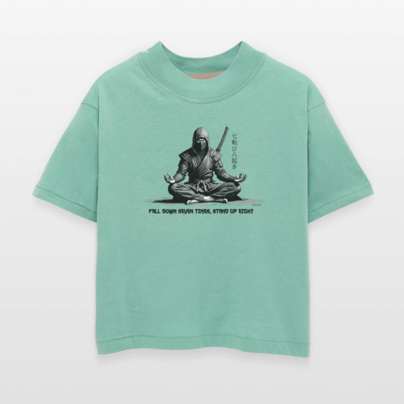 Fall down seven times, stand up eight with ninja