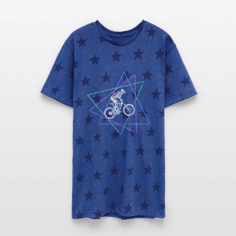 Geometric Mountain Biker