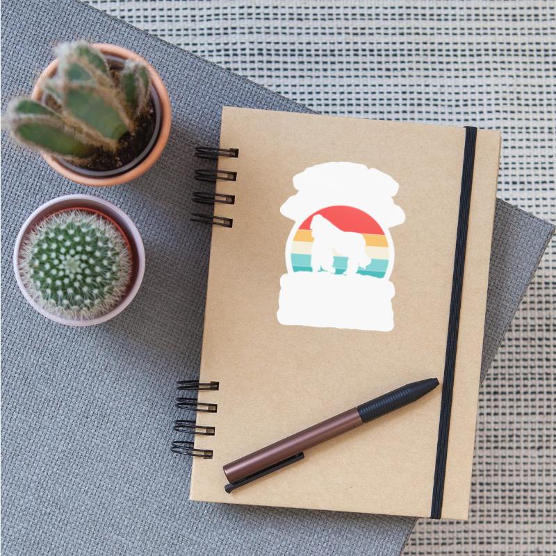 Gorilla Monkey Wilderness Nature