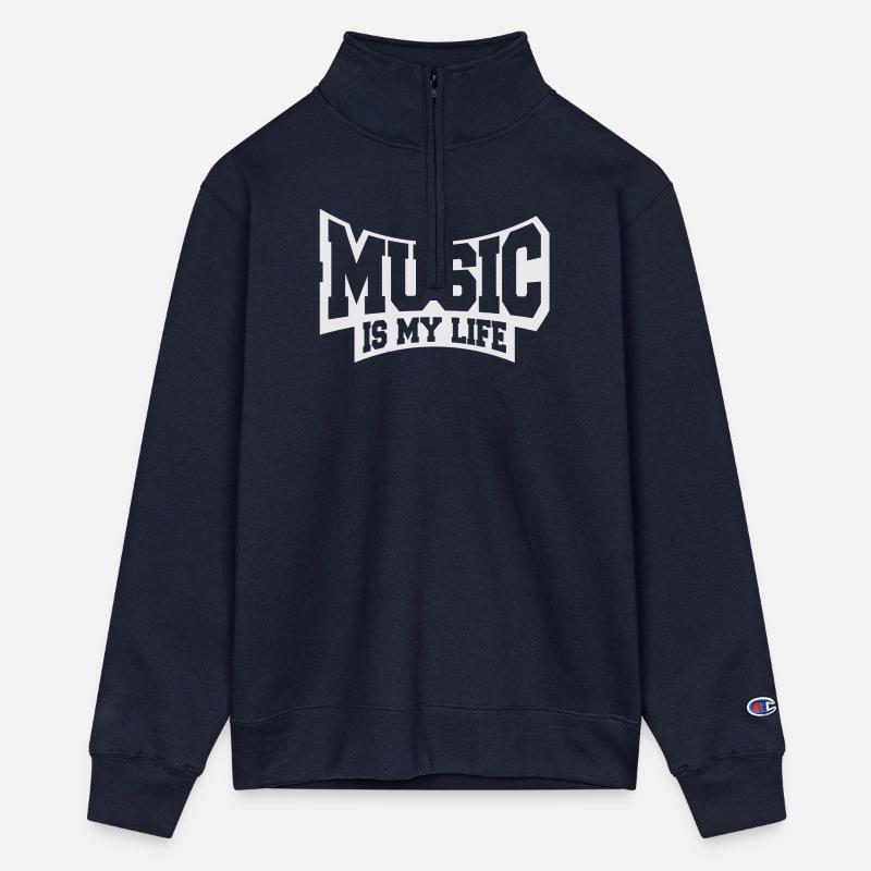 Music is my Life Love Text Saying Club Party Dance