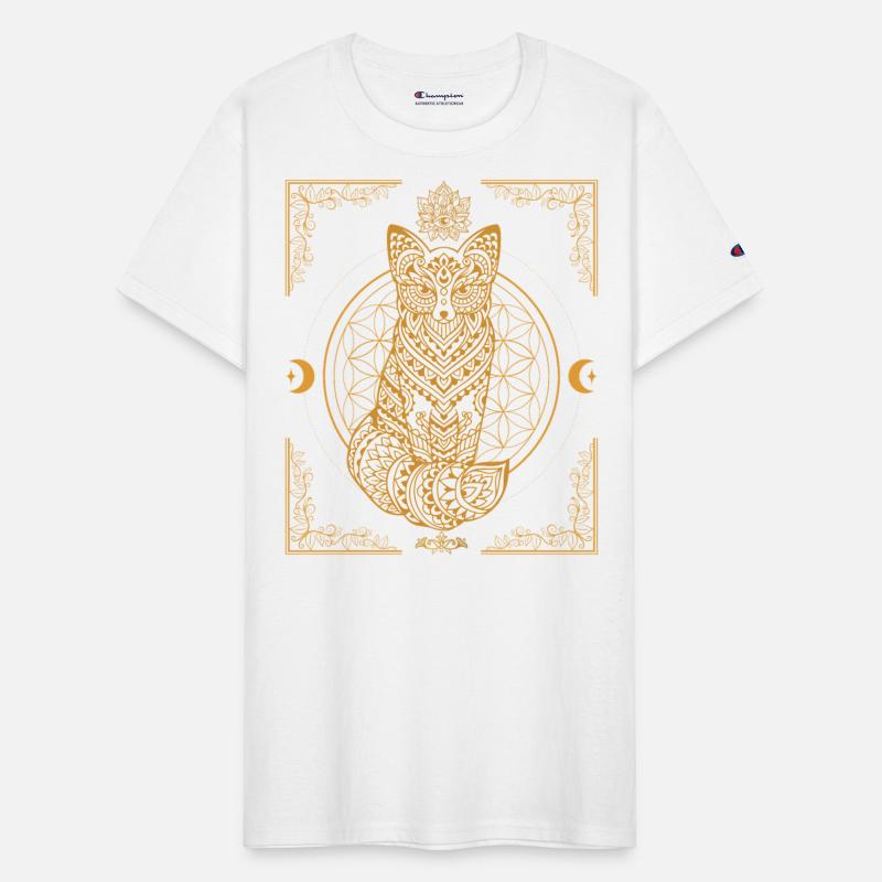 Mystical Fox Mandala Artwork