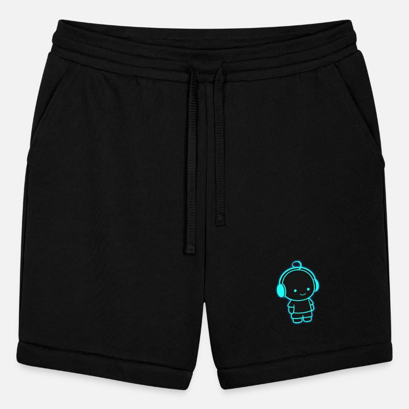 Neon Headphone Character Design