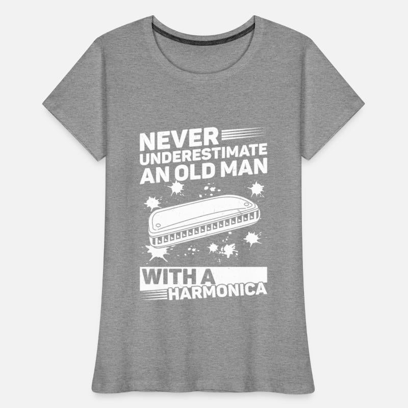 Never Underestimate An Old Man With A Harmonica Pl