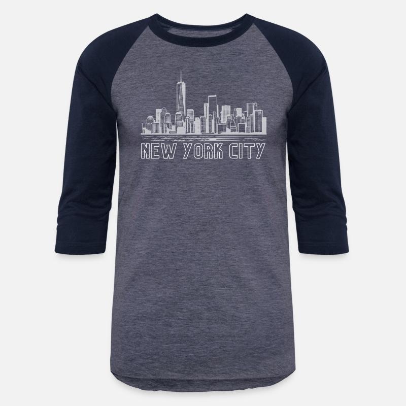 New York City T-Shirt NYC Skyline City Lovers