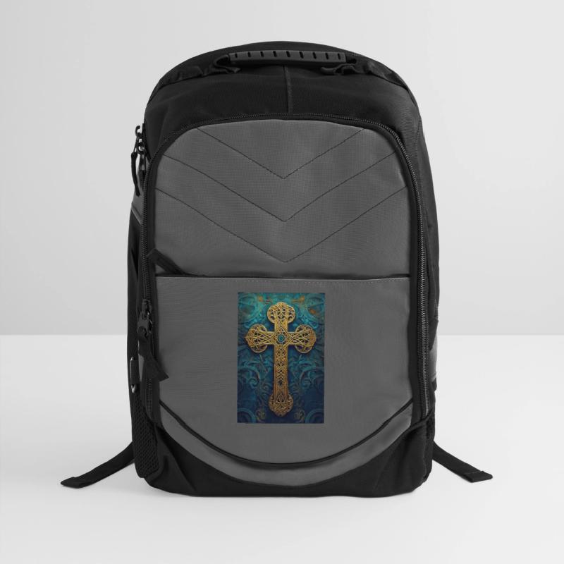 Ornate Golden Celtic Cross