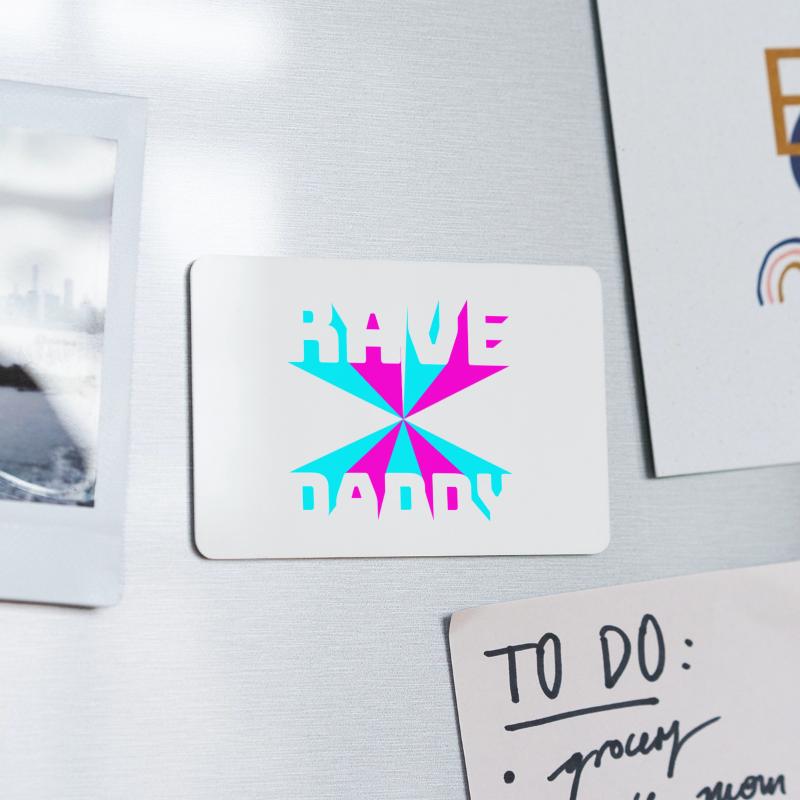 Rave Daddy EDM Techno Music Raver Party Festival