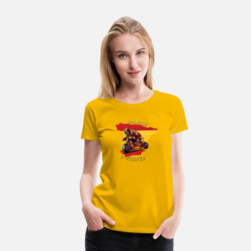 Spanish e-scooter rider sport design