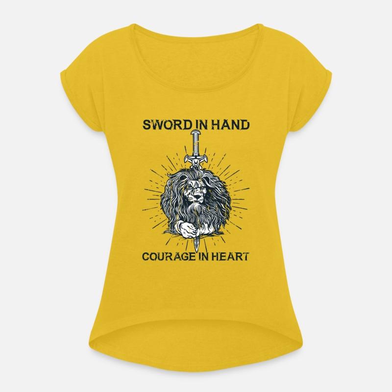 Sword in hand, courage in heart - Shield