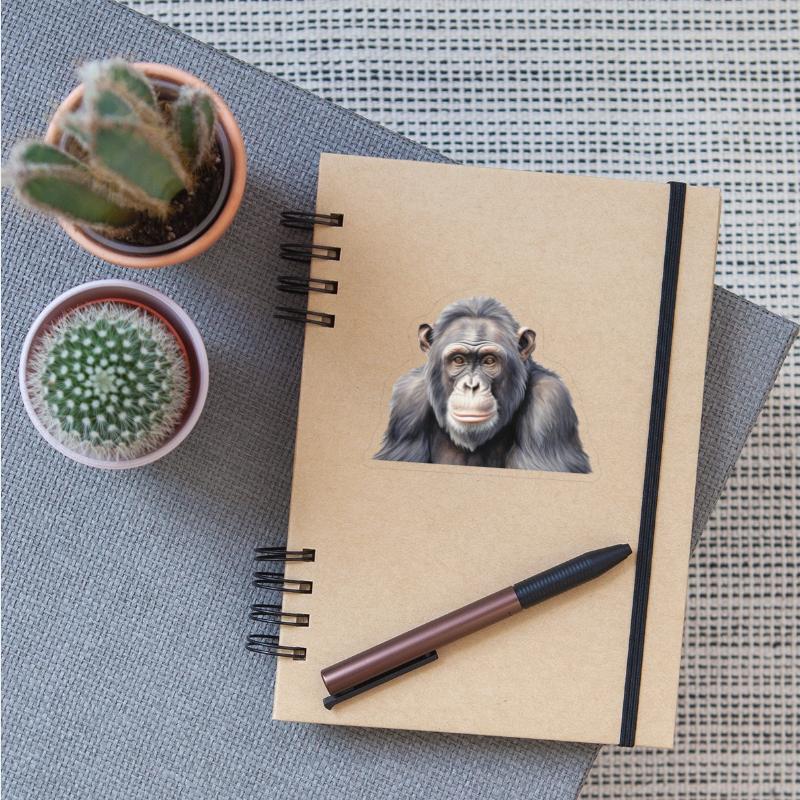 Watercolor chimpanzee monkey painting art