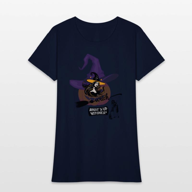 WITCH T-shirt design (halloween)