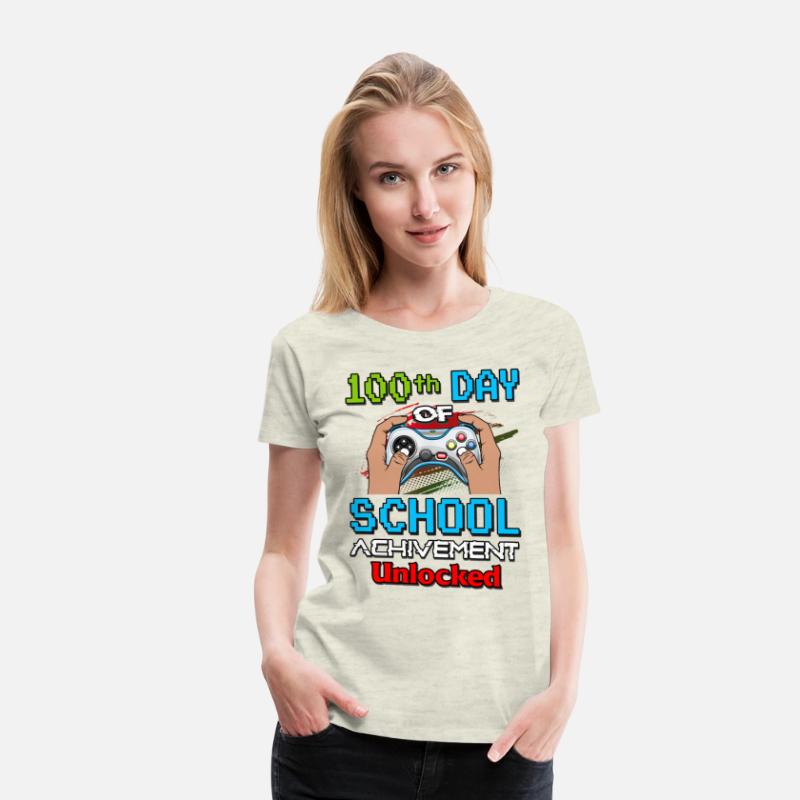 100th Day Of School Shirt Achievement Unlocked