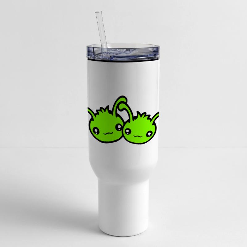 2 Caterpillar Alien Monster Love Friends Couple