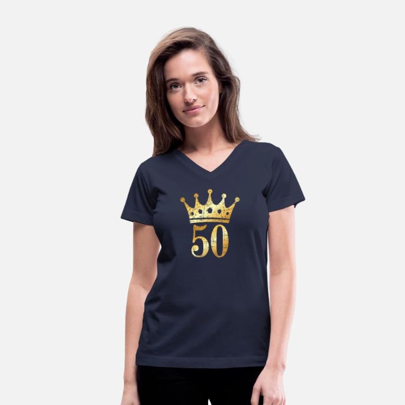 50th Birthday & Anniversary Crown (Golden-Yellow)
