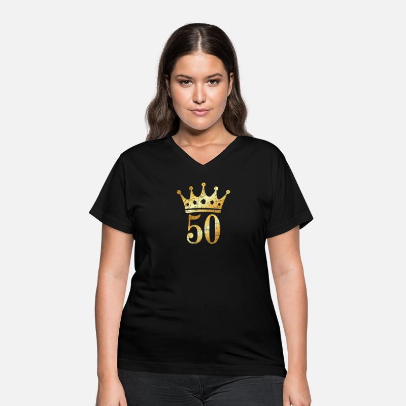 50th Birthday & Anniversary Crown (Golden-Yellow)