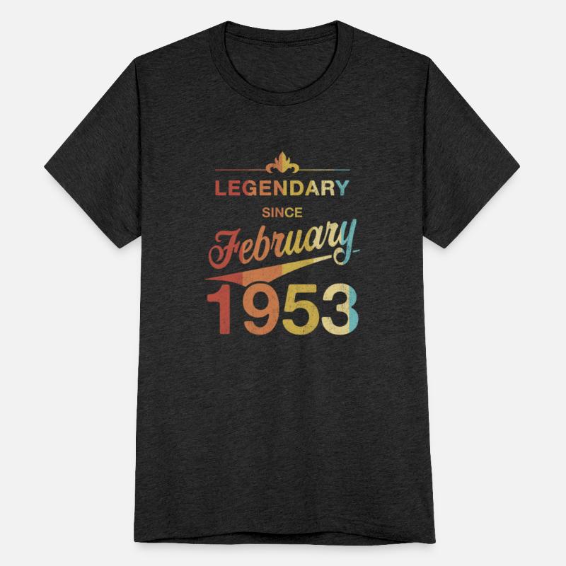 70th Birthday 70 Year Old Born February 1953 Gift