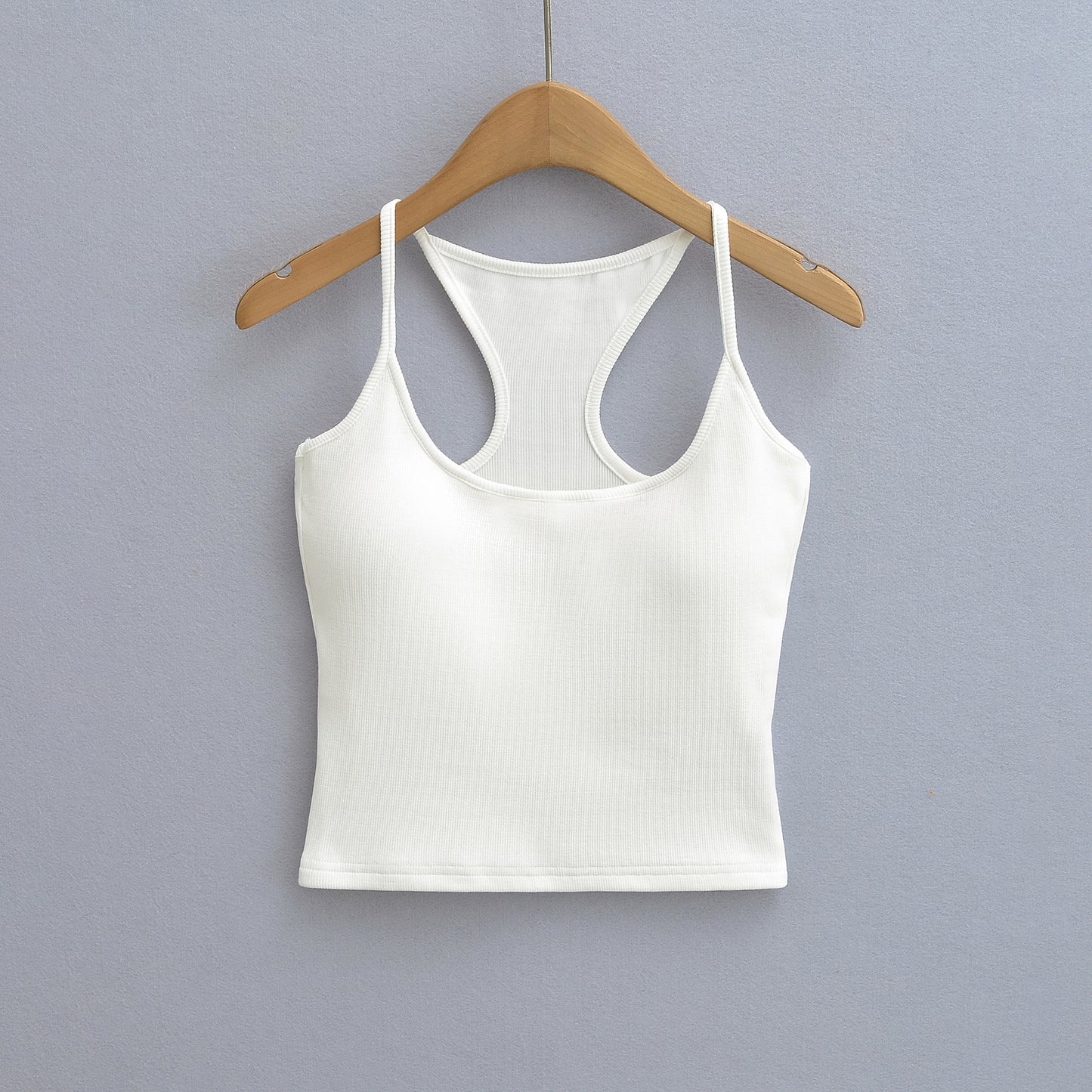 Sleeveless I-shaped vest