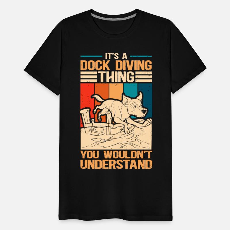 A Dock Diving Thing Canine Sport Dog