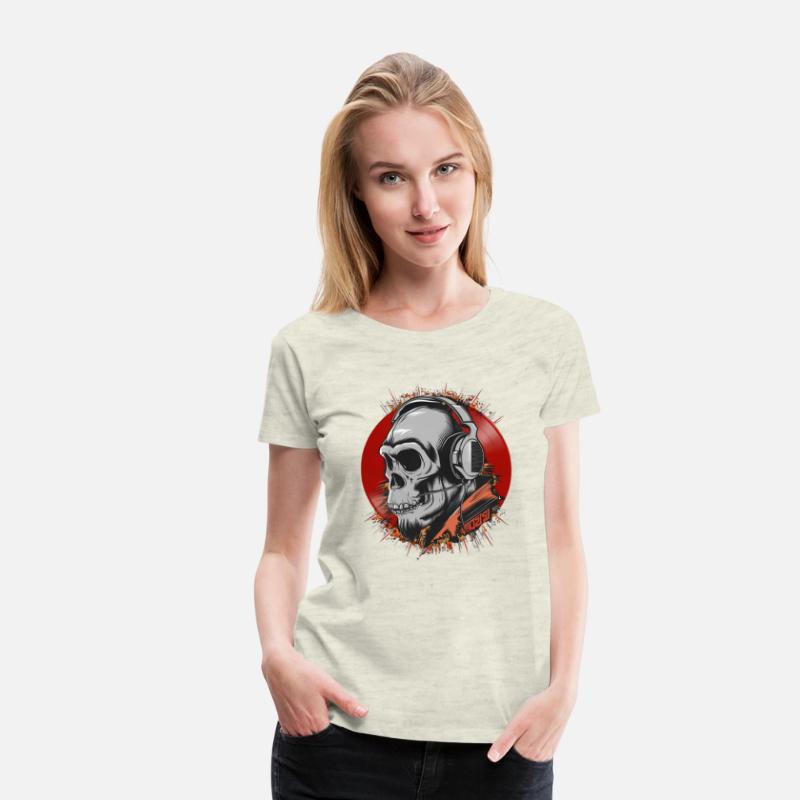 A Monkey Skull Wearing Gaming Headphones