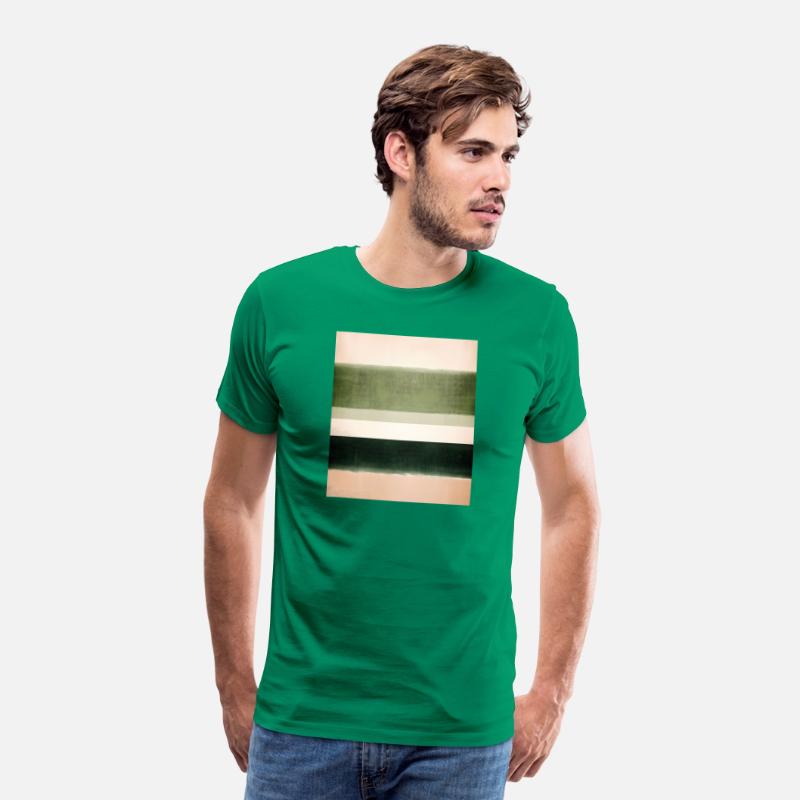 Abstract Green Stripe Design