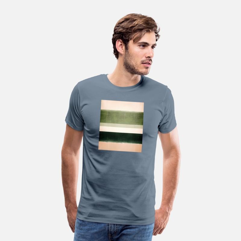 Abstract Green Stripe Design