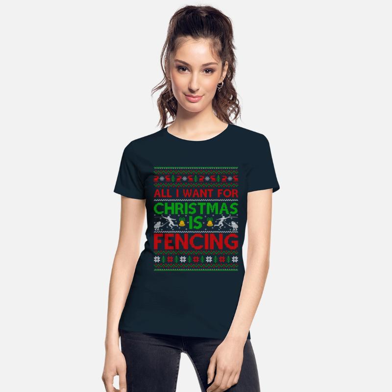 All I Want For Christmas Is Fencing Ugly Christmas