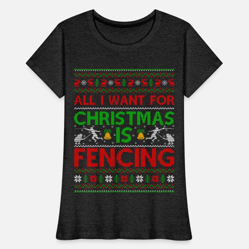 All I Want For Christmas Is Fencing Ugly Christmas