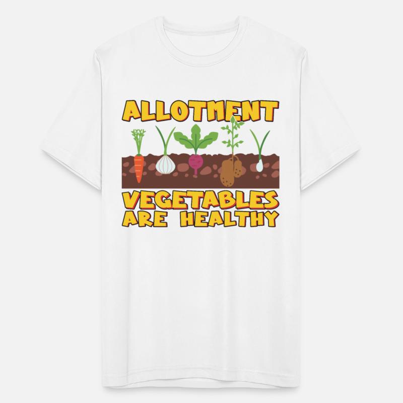 Allotment vegetables are healthy