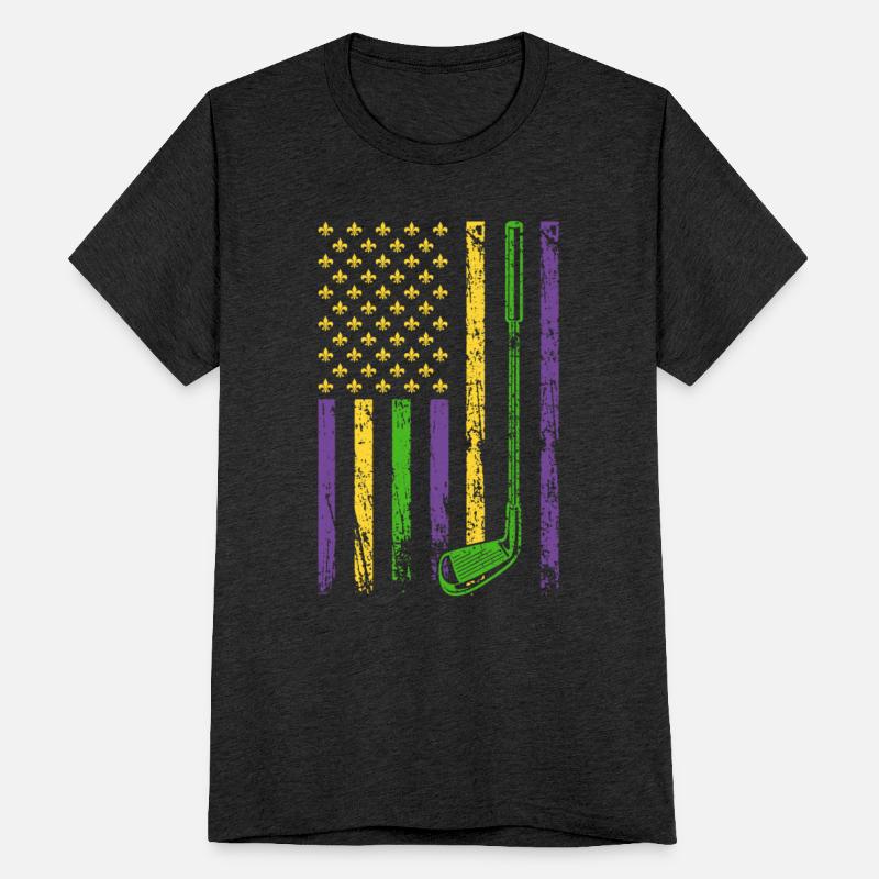 American Sports Flag Sporty Golf Club Mardi Gras