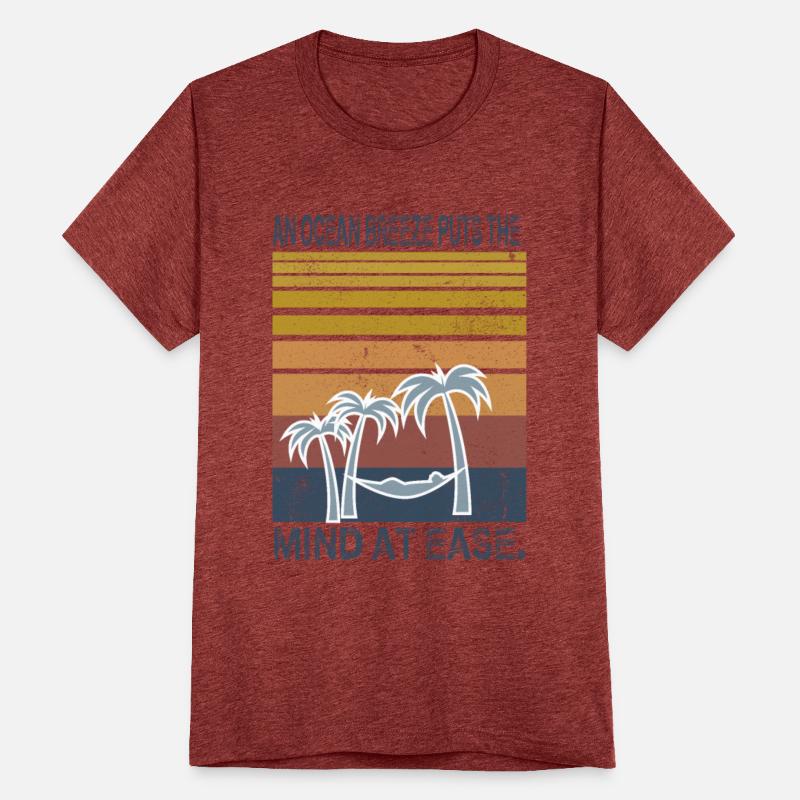 An ocean breeze puts the mind at ease.