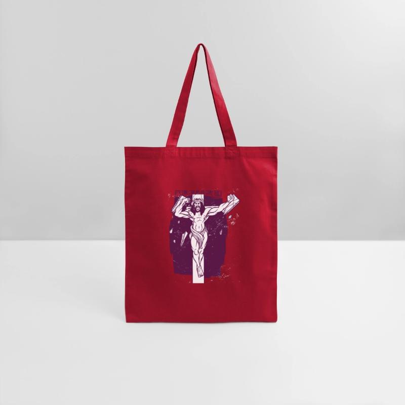 Angry Jesus coming of cross strong jesus