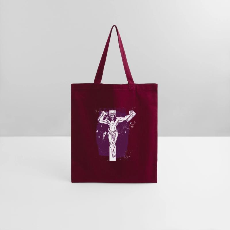 Angry Jesus coming of cross strong jesus