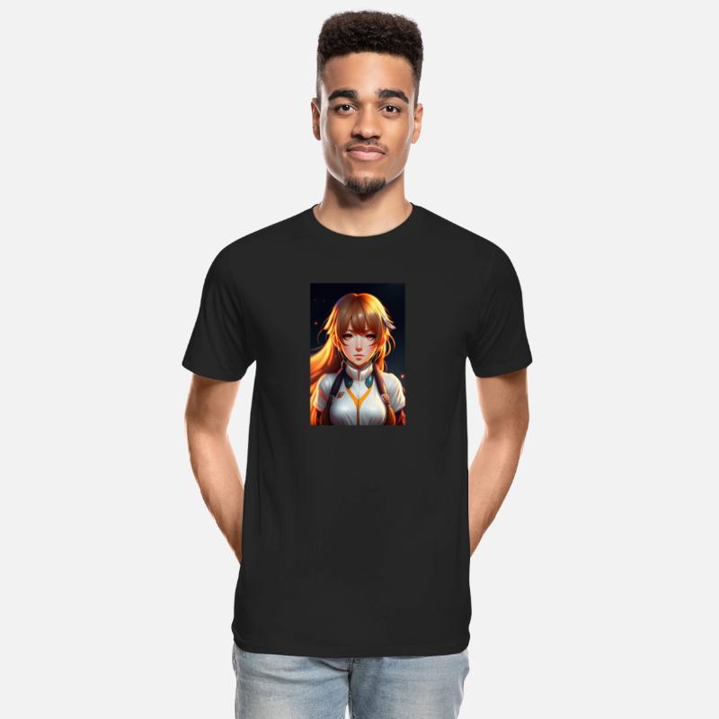 Anime Girl 4K T-Shirt