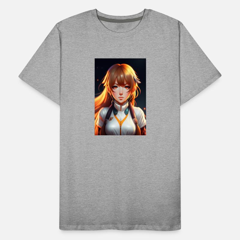 Anime Girl 4K T-Shirt