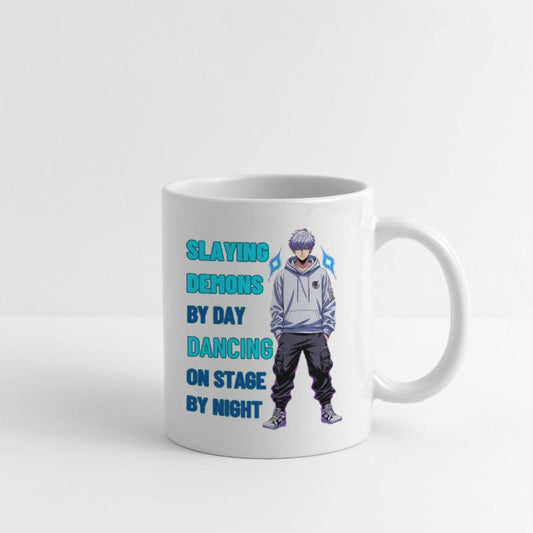 Anime-inspired Demon Dancer Graphic Design