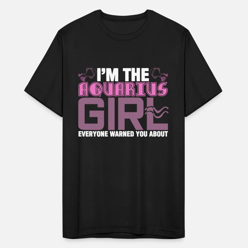 Aquarius Joke Warning Girl Astrology Sun Zodiac
